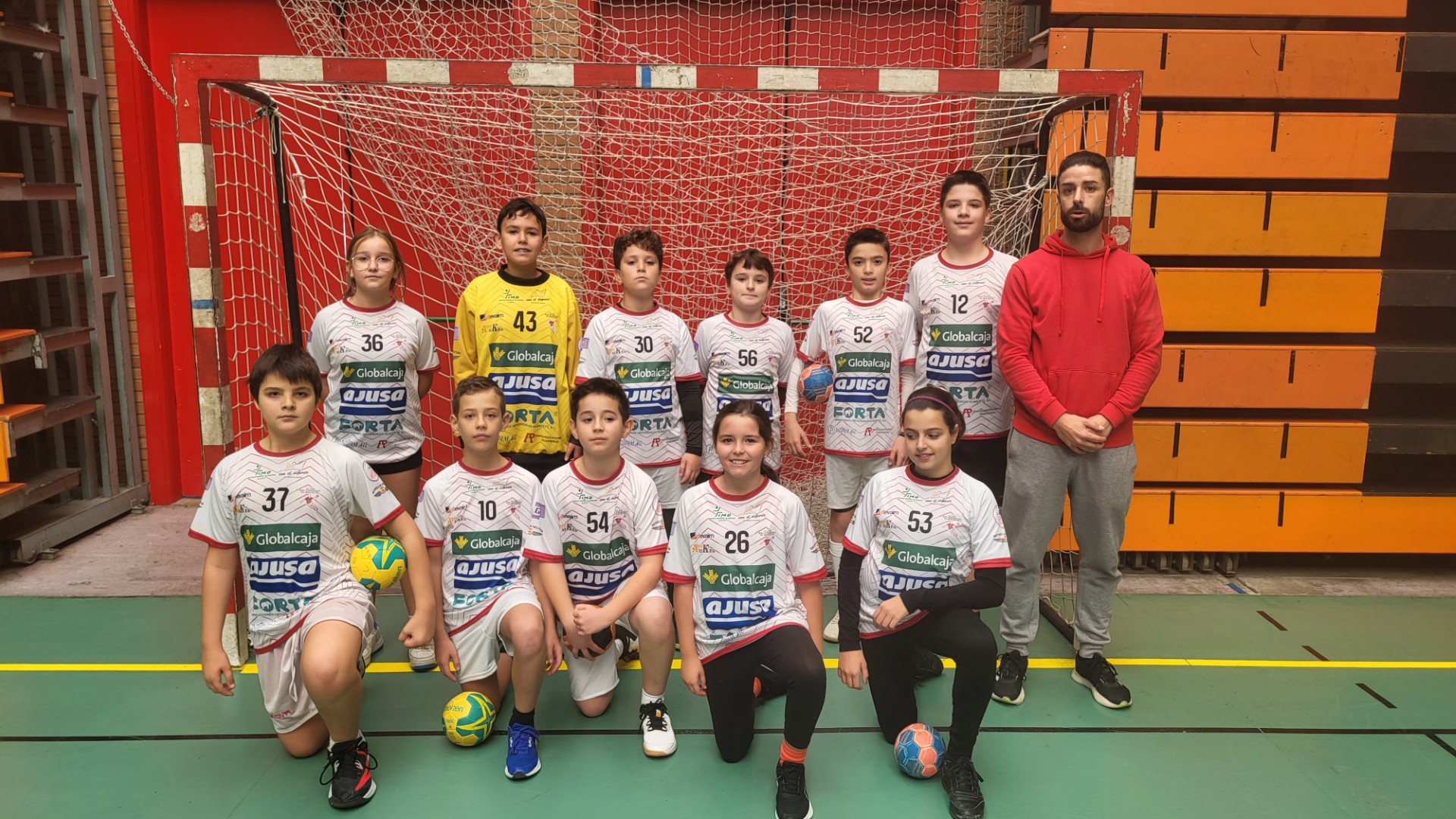 Equipo Alevines Blancos